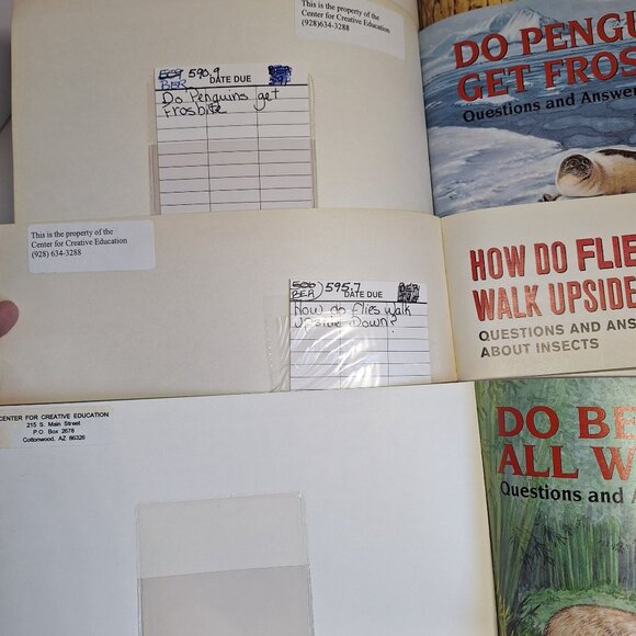 5 Scholastic Questions Answer Series Q&A Book Animals Seasons Insects Science - Picture 5 of 5